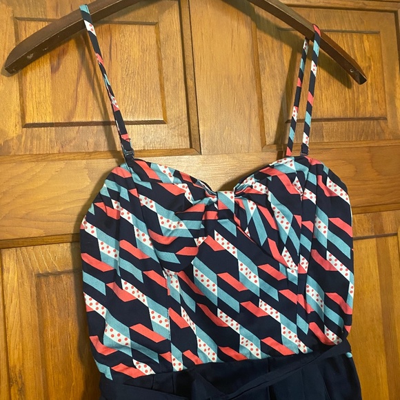 Anthropologie Maeve Printed Corset Dress size 6 - Picture 4 of 12